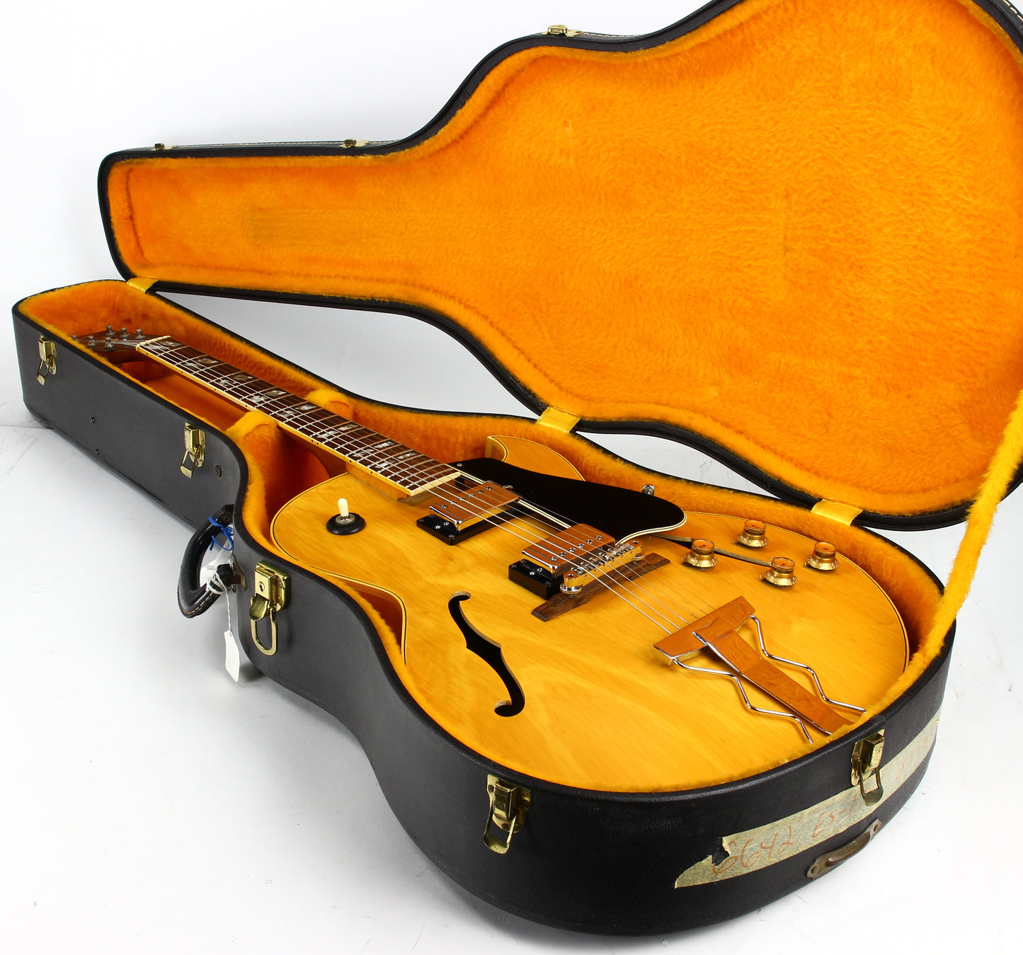 1968 Gibson ES-175DN Factory Natural - 2 Pickup, Vintage Archtop Jazz Electric Guitar ES-175D 1957 - 1969