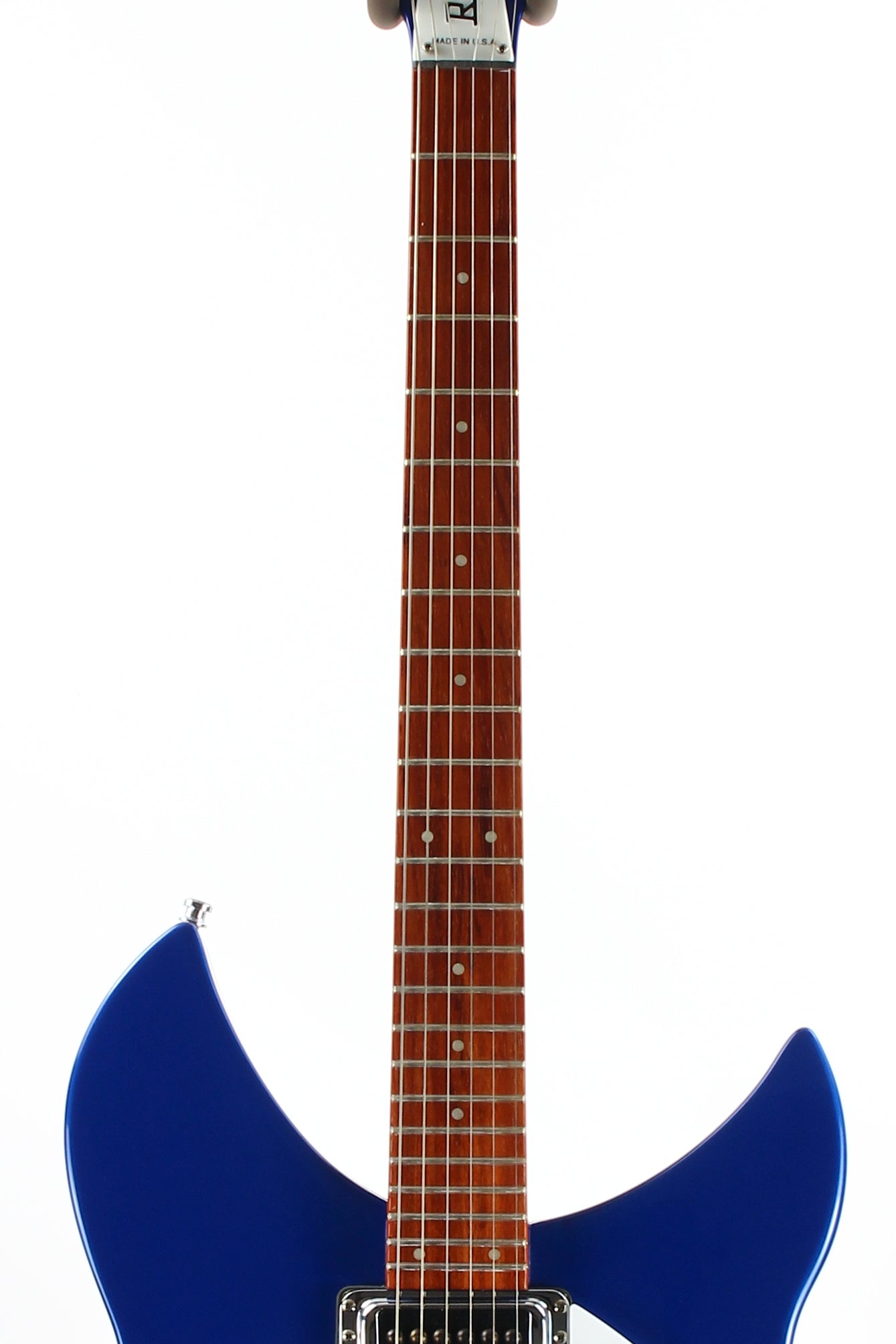 1998 Rickenbacker 330 Midnight Blue | Semi Hollow Electric Guitar, Earlier Lighter Mid Blue