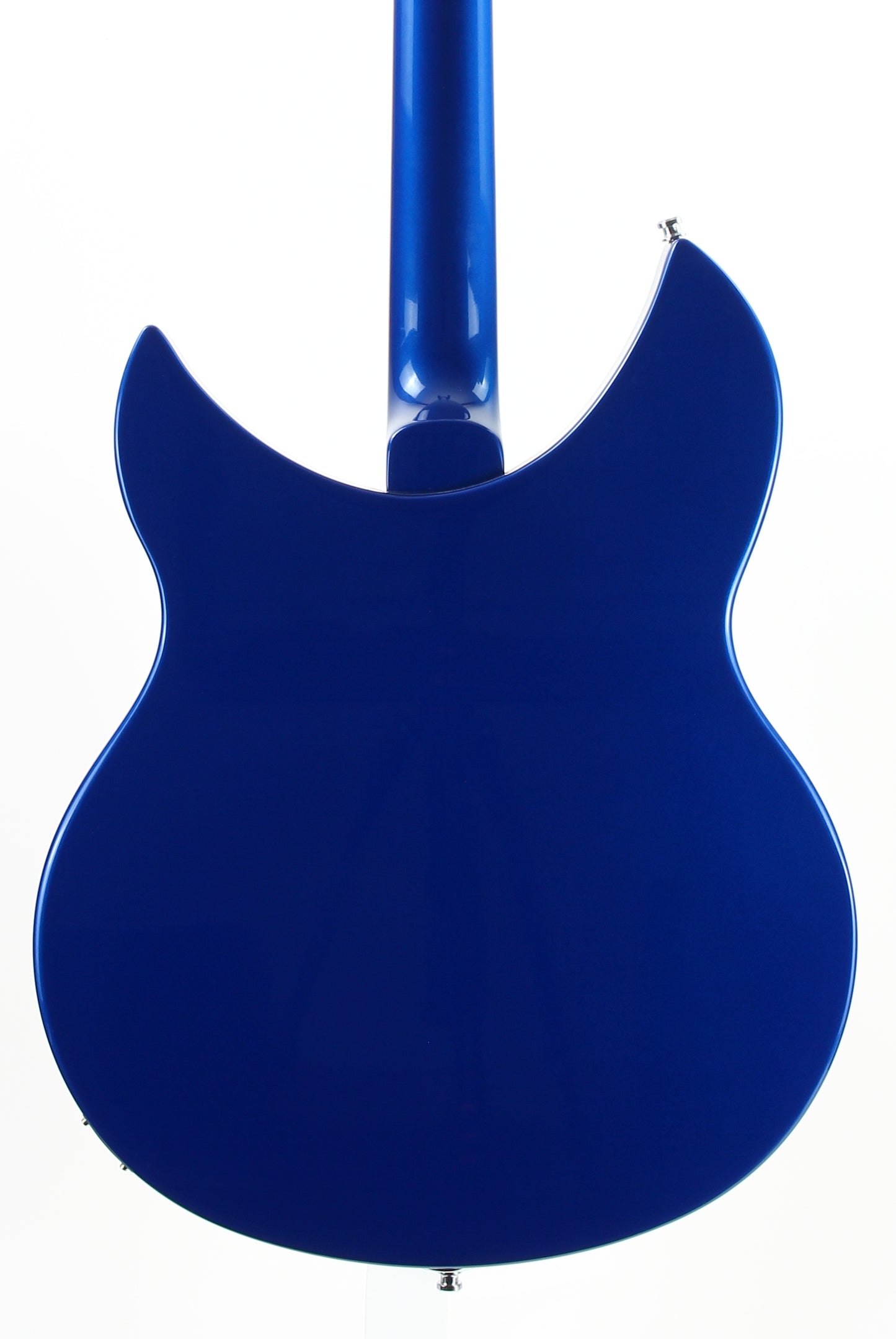 1998 Rickenbacker 330 Midnight Blue | Semi Hollow Electric Guitar, Earlier Lighter Mid Blue