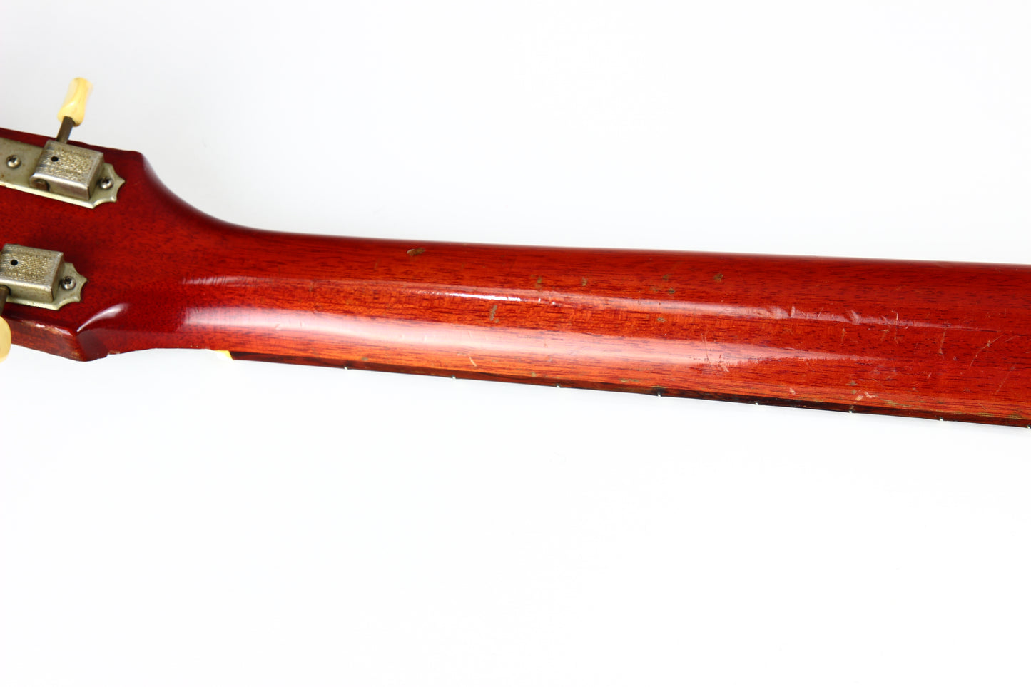 Early 1965 Gibson SG Jr. Junior WIDE NUT Cherry Red | No breaks, No refins Les Paul 1964 spec