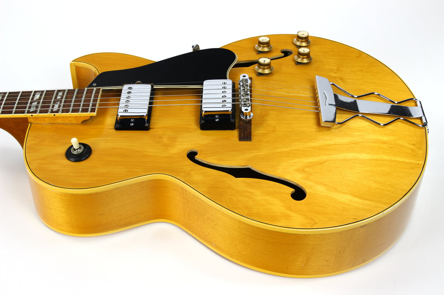 1968 Gibson ES-175DN Factory Natural - 2 Pickup, Vintage Archtop Jazz Electric Guitar ES-175D 1957 - 1969