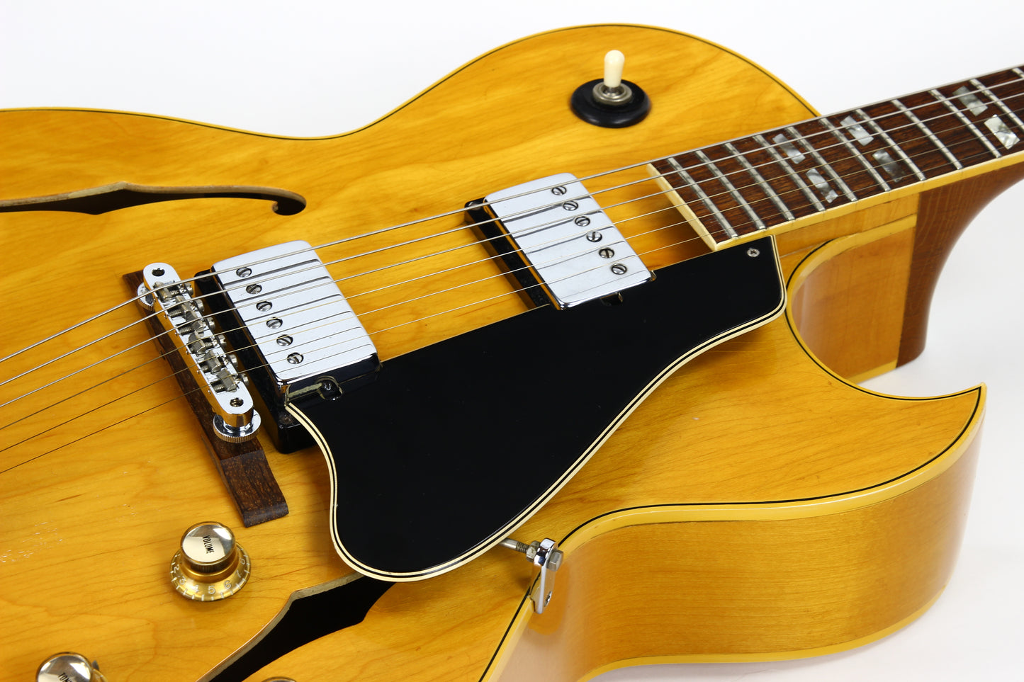 1968 Gibson ES-175DN Factory Natural - 2 Pickup, Vintage Archtop Jazz Electric Guitar ES-175D 1957 - 1969