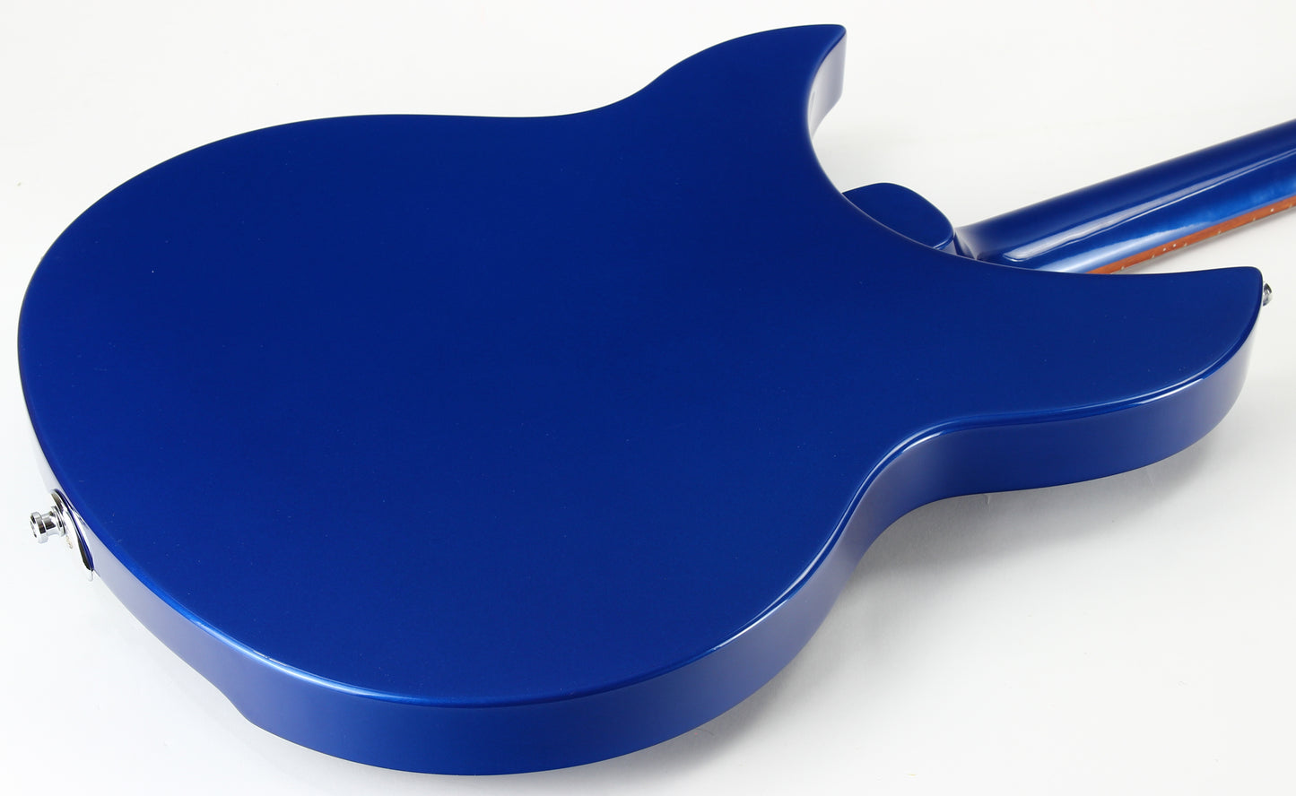 1998 Rickenbacker 330 Midnight Blue | Semi Hollow Electric Guitar, Earlier Lighter Mid Blue