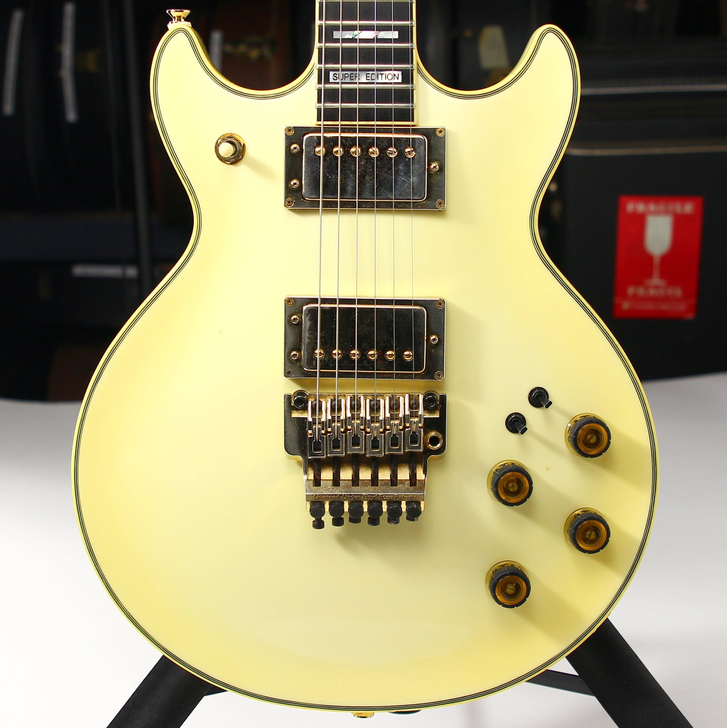 POLAR WHITE! 1987 Ibanez AR350 FR Artist Super Edition - Made in Japan, Floyd Rose, MIJ, Last Year!