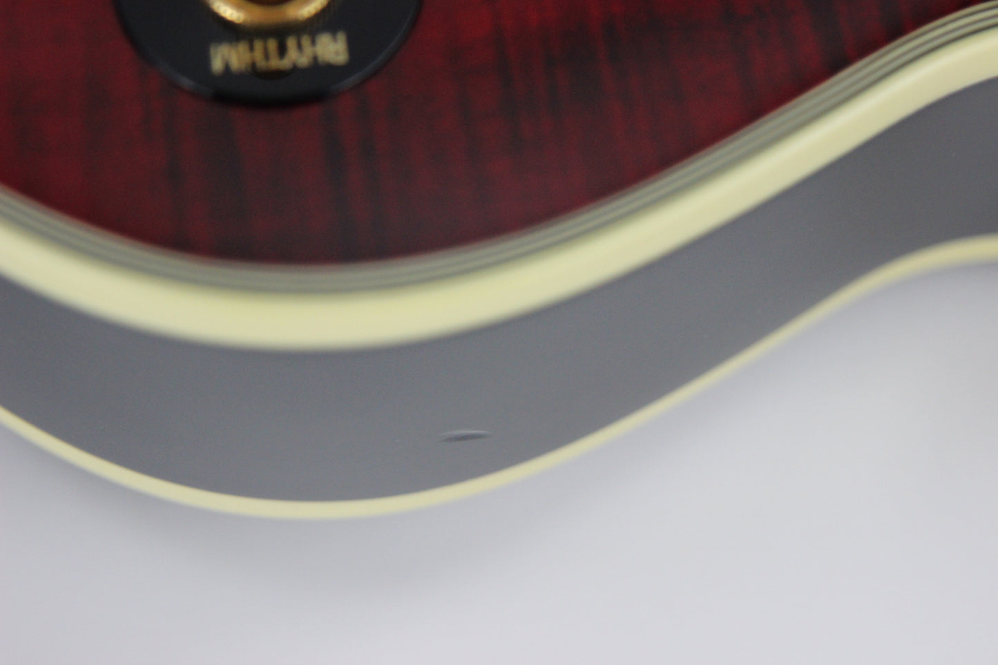 RED TIGER! Gibson Custom Shop 1968 Reissue Les Paul Custom - Figured, '68 Historic Flametop! Fire, Ebony Board!