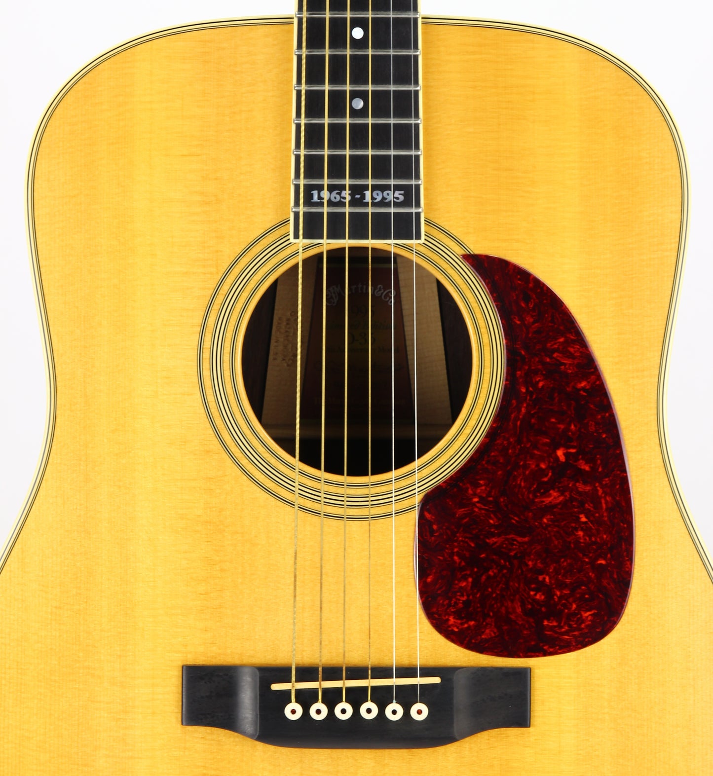 MINT! 1995 Martin D-35 30th Anniversary BRAZILIAN ROSEWOOD Limited Edition Acoustic Guitar 1965-1995