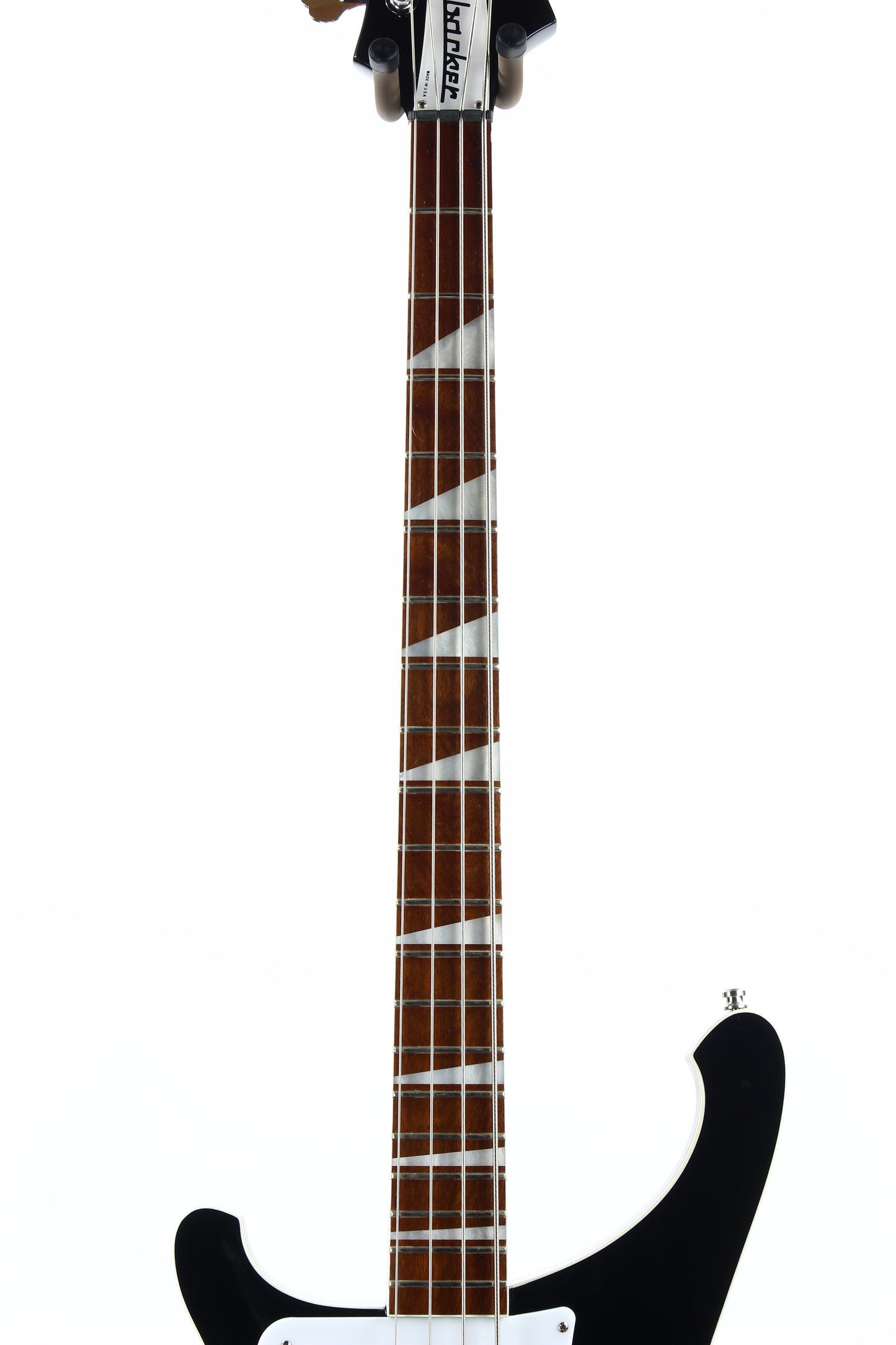 2020 Rickenbacker 4003 Left-Handed Jetglo Black Electric Bass - MINTY, Silver Case, 4000 Series 4001