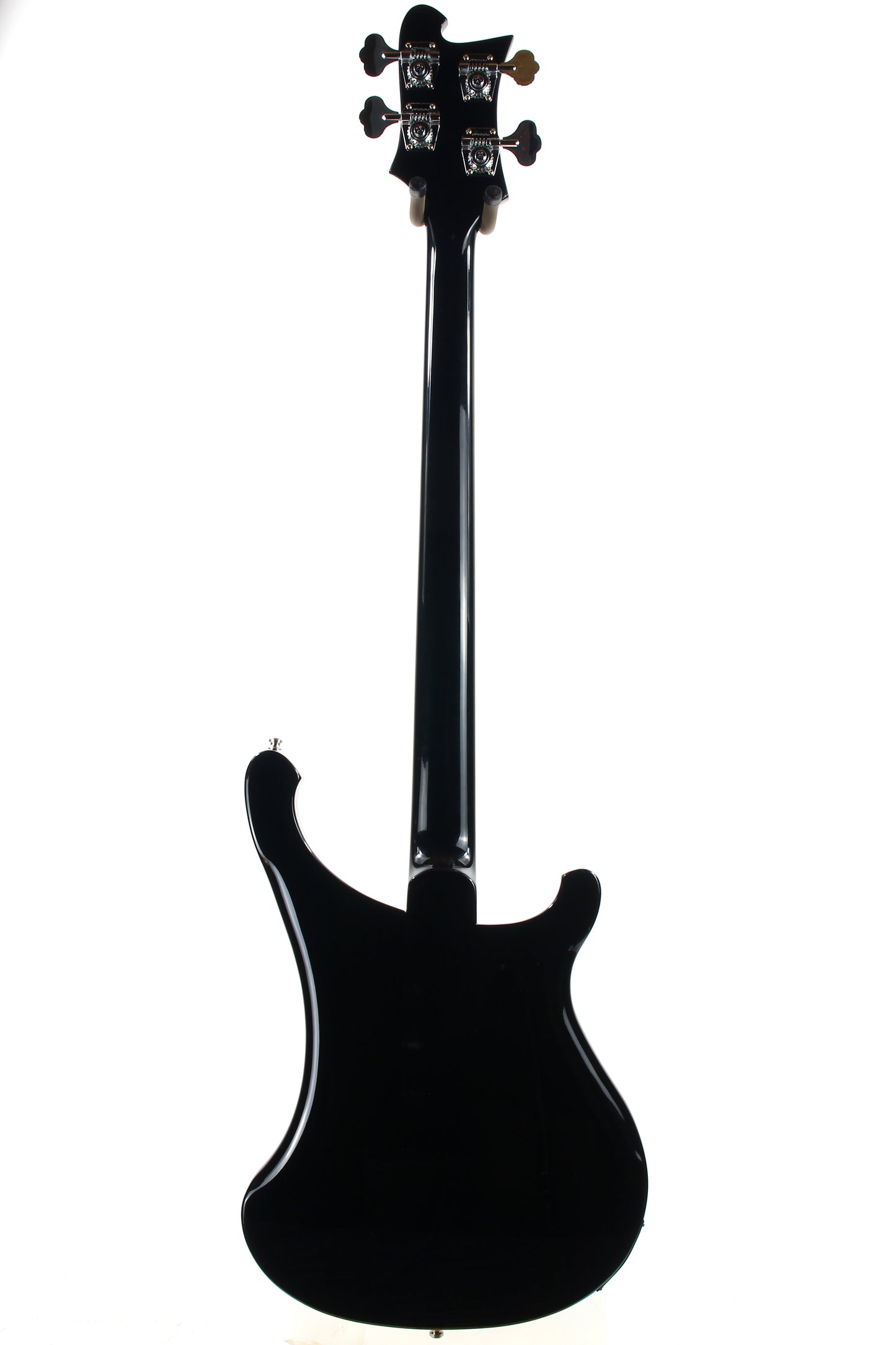 2020 Rickenbacker 4003 Left-Handed Jetglo Black Electric Bass - MINTY, Silver Case, 4000 Series 4001