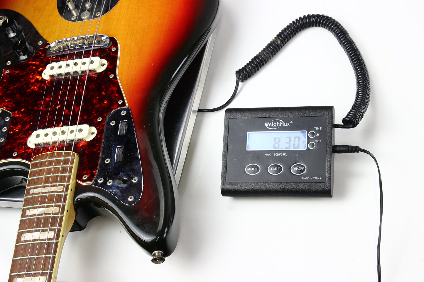 1972 Fender Jaguar Sunburst Vintage Guitar | 100% Original, Offset, Chunky Neck!