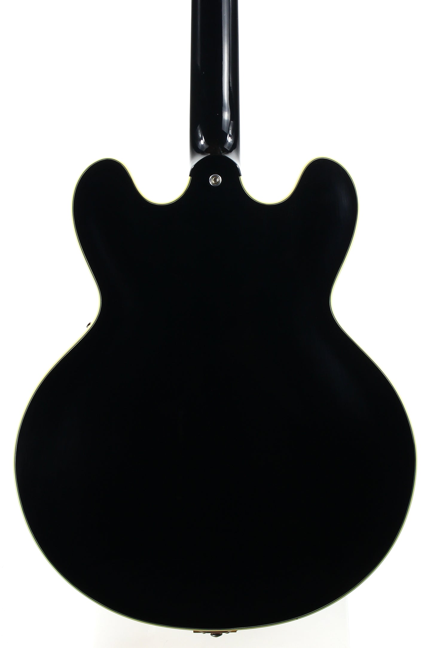 PROTOTYPE! 2017 Gibson Memphis Artist Proto Shinichi Ubukata Ebony Black ES-355 - Trini Lopez Diamond F-Holes DG-335, Bigsby