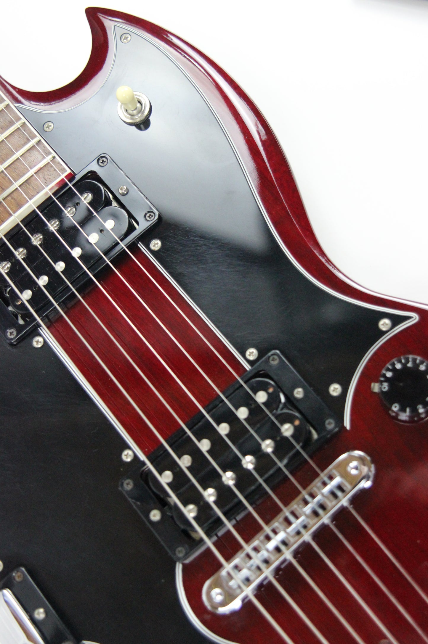 1996 Gibson EDS-1275 Double Neck SG 6/12 - JIMMY PAGE MODS! 1971 Cherry Doubleneck