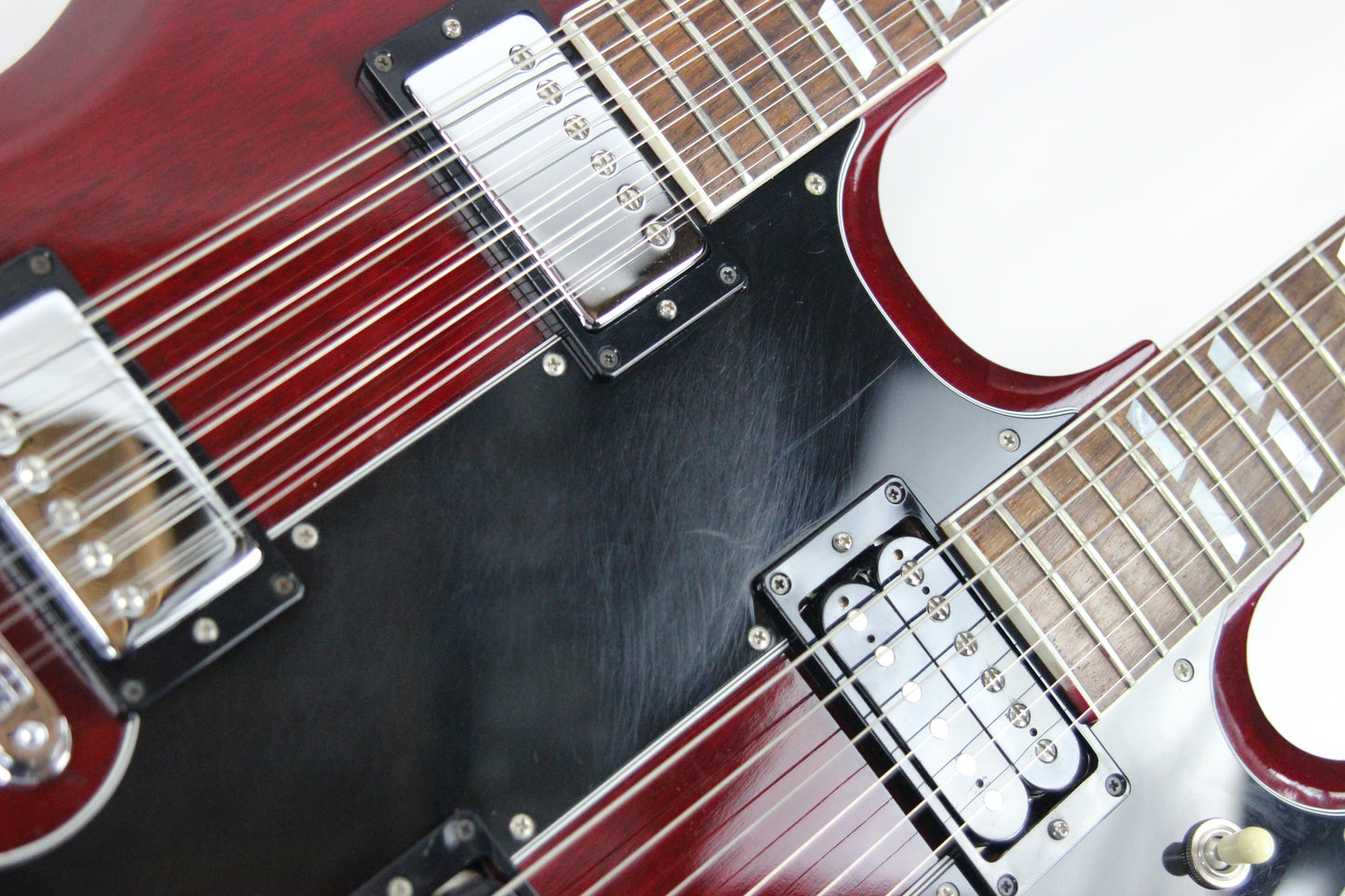 1996 Gibson EDS-1275 Double Neck SG 6/12 - JIMMY PAGE MODS! 1971 Cherry Doubleneck