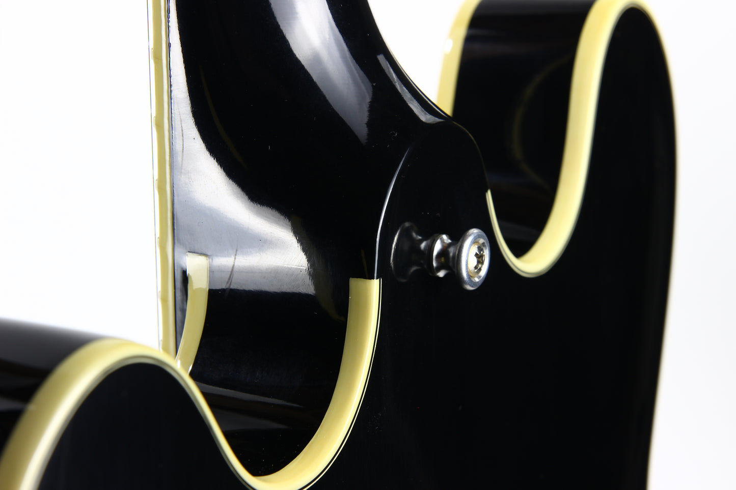 PROTOTYPE! 2017 Gibson Memphis Artist Proto Shinichi Ubukata Ebony Black ES-355 - Trini Lopez Diamond F-Holes DG-335, Bigsby