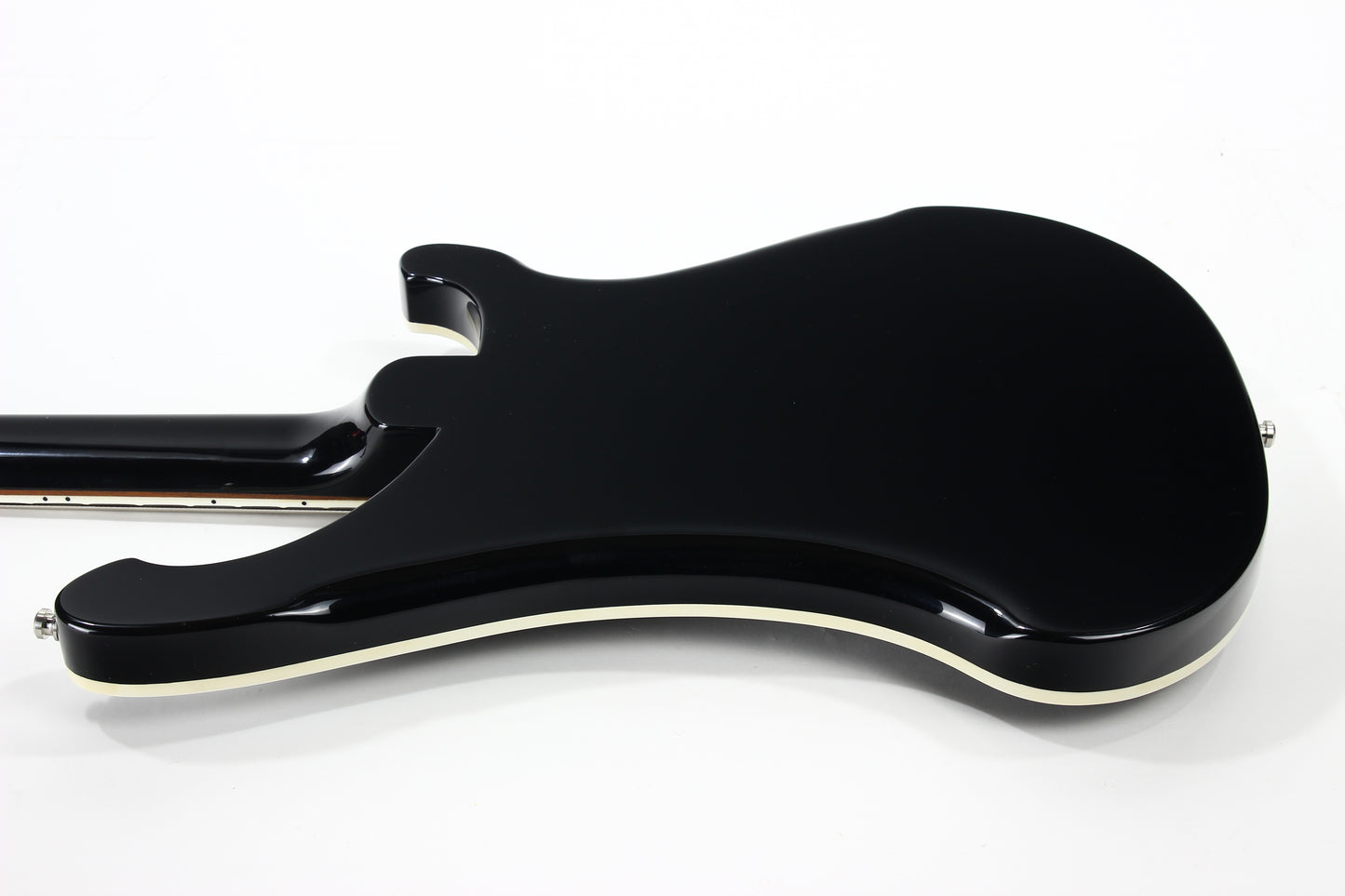 2020 Rickenbacker 4003 Left-Handed Jetglo Black Electric Bass - MINTY, Silver Case, 4000 Series 4001