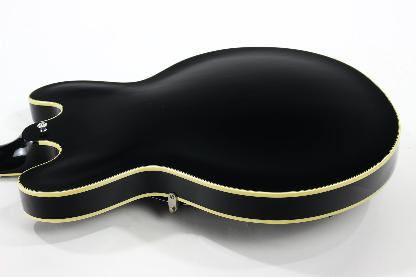 PROTOTYPE! 2017 Gibson Memphis Artist Proto Shinichi Ubukata Ebony Black ES-355 - Trini Lopez Diamond F-Holes DG-335, Bigsby