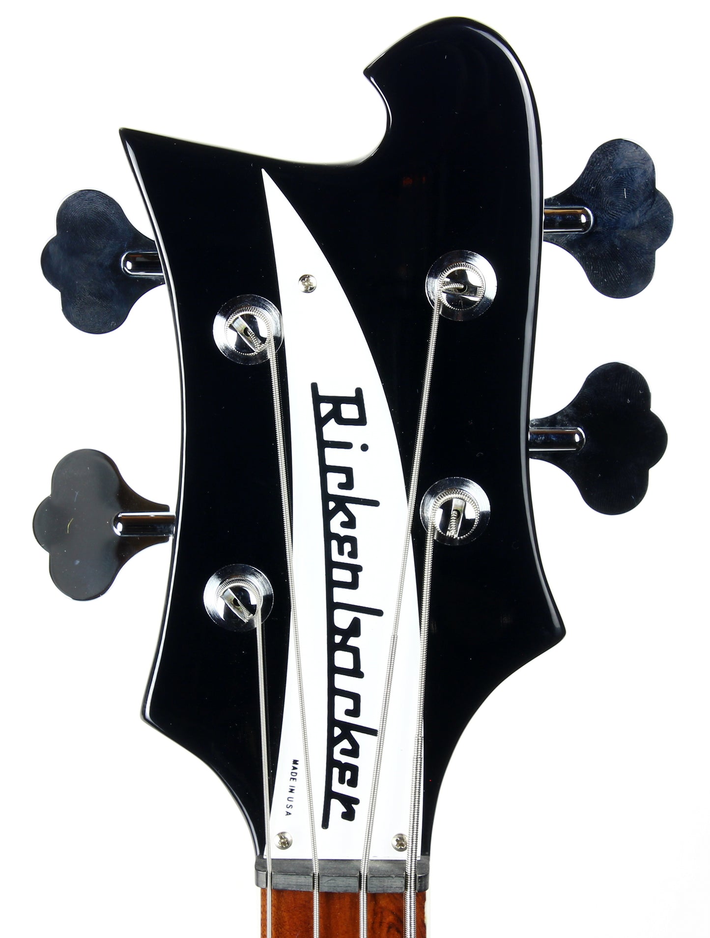 2020 Rickenbacker 4003 Left-Handed Jetglo Black Electric Bass - MINTY, Silver Case, 4000 Series 4001