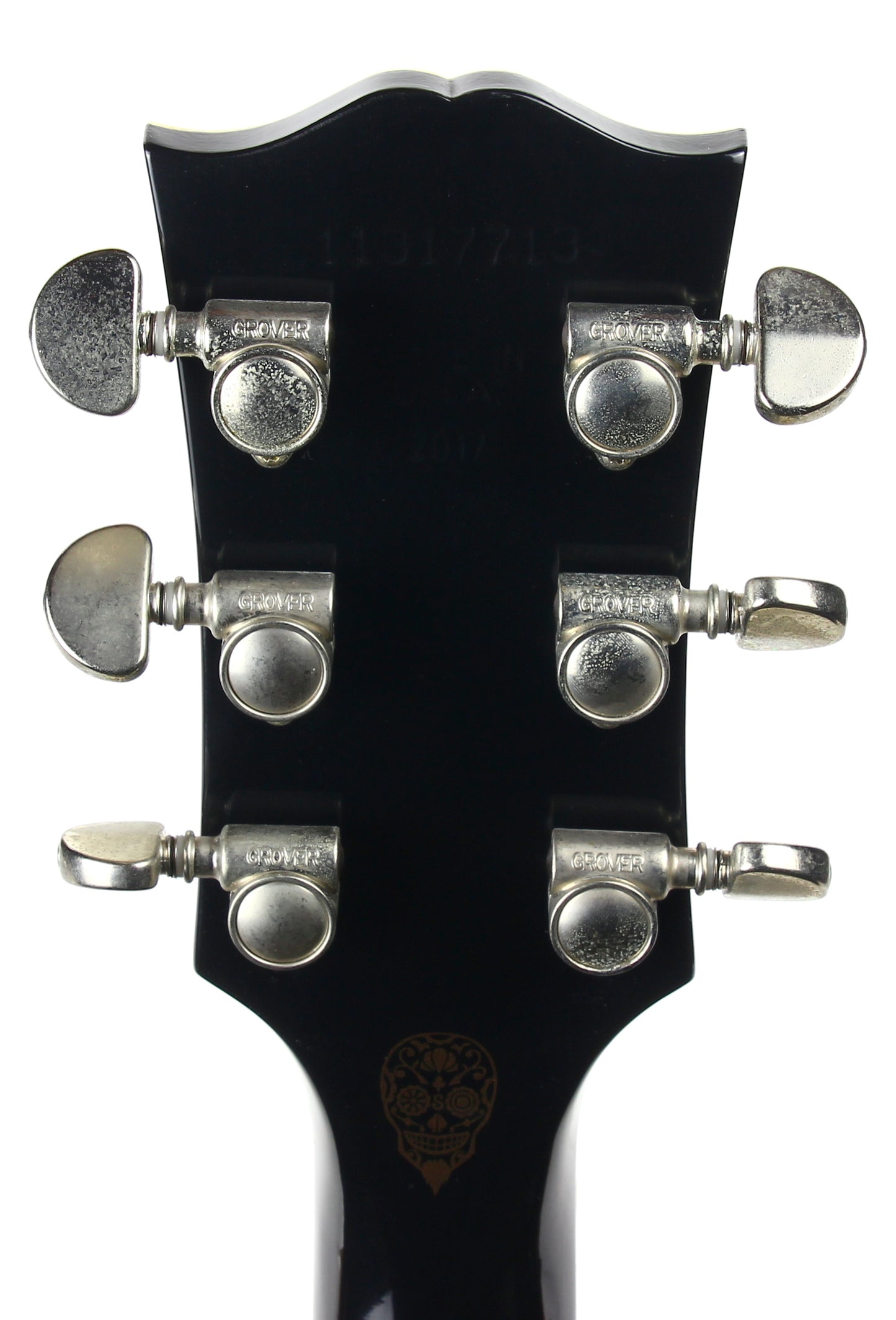 PROTOTYPE! 2017 Gibson Memphis Artist Proto Shinichi Ubukata Ebony Black ES-355 - Trini Lopez Diamond F-Holes DG-335, Bigsby