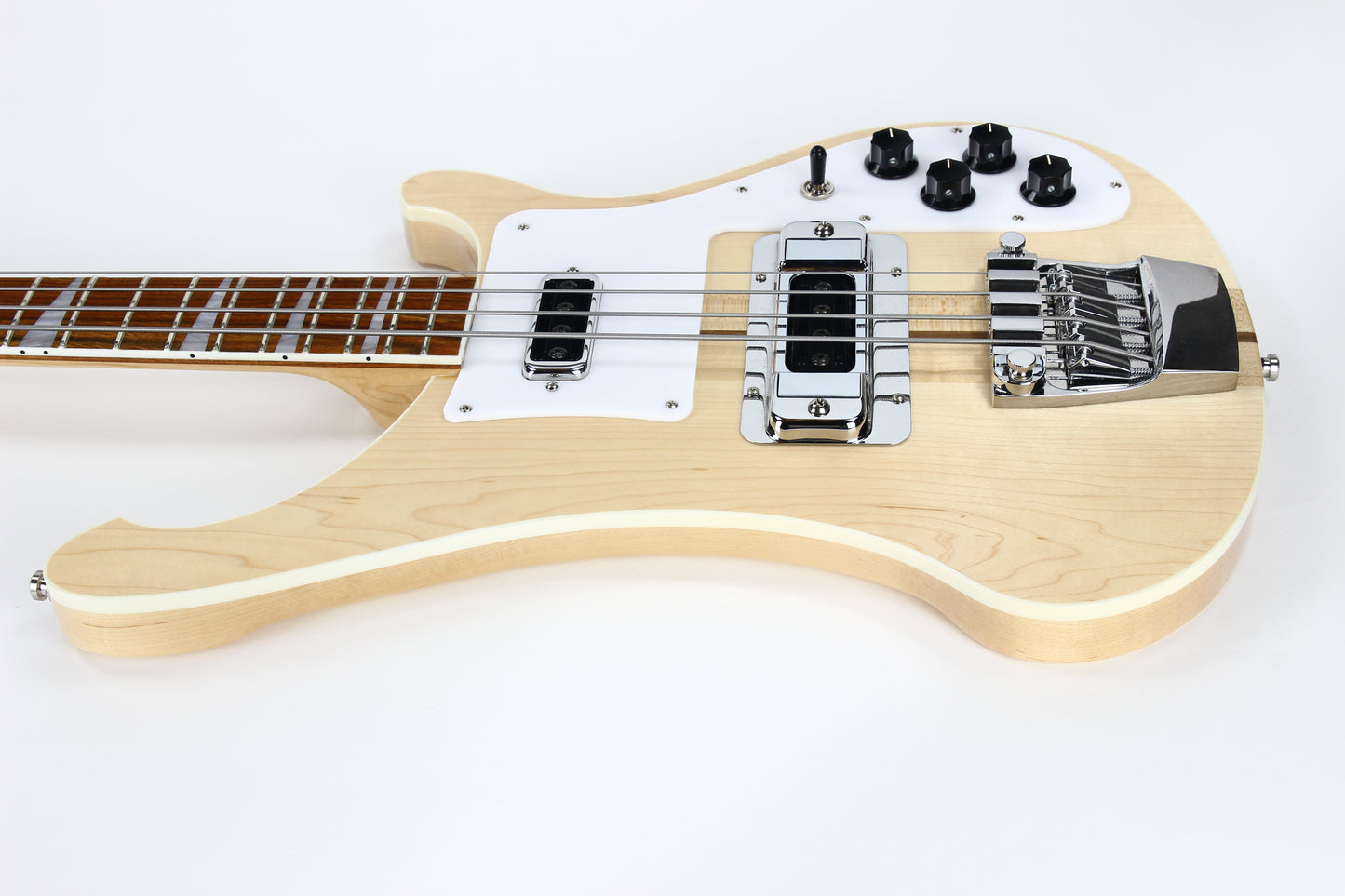 2023 Rickenbacker 4003 MG Electric Bass Guitar Mapleglo - Triangle Inlays w/ Original Case 4000 Series 4001