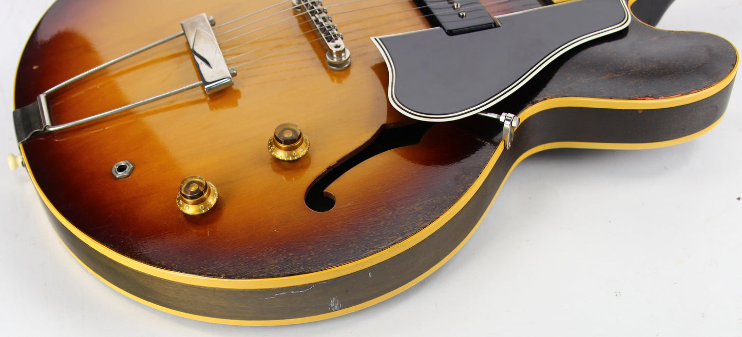 1960 Gibson ES-330T - All 1959 Specs Big Chunky Neck, Sunburst, Vintage ES330! Hollowbody Electric Guitar!