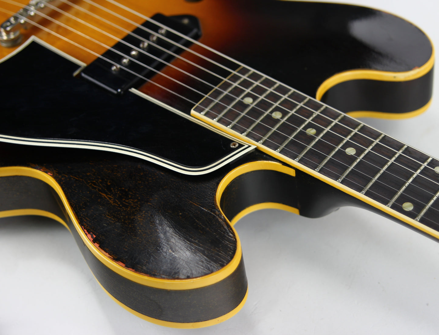 1960 Gibson ES-330T - All 1959 Specs Big Chunky Neck, Sunburst, Vintage ES330! Hollowbody Electric Guitar!