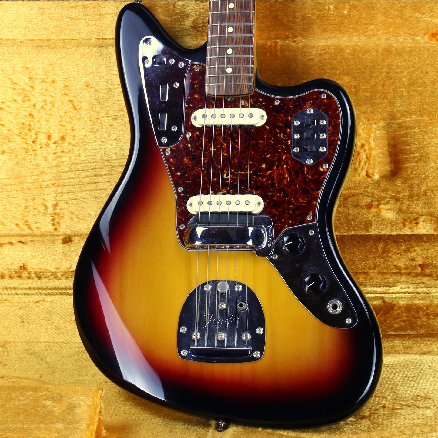 2005 Fender American Vintage '62 Jaguar AVRI 1962 Reissue - 3 Tone Sunburst, Made in USA