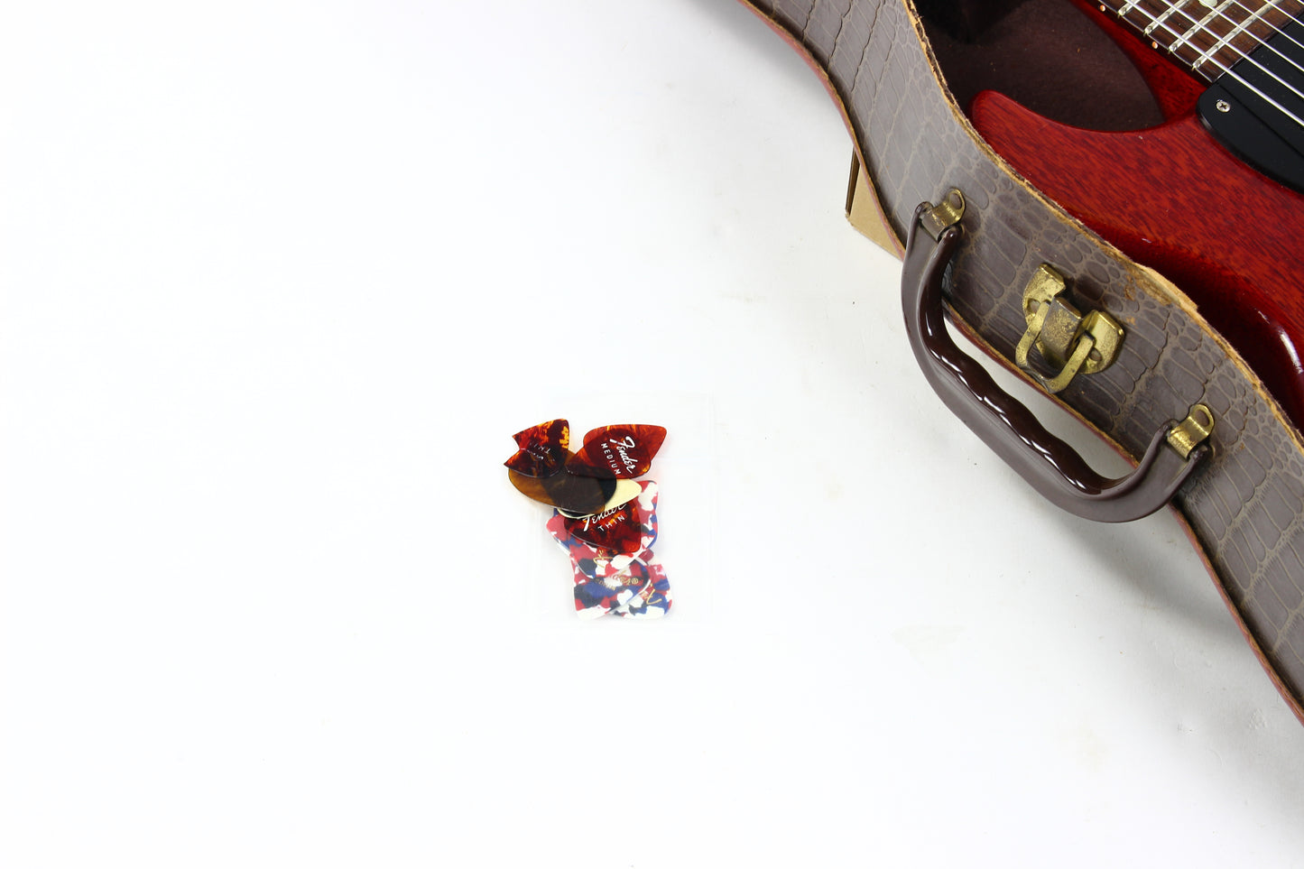 1959 Gibson Les Paul Junior Jr. Doublecut Double Cutaway Vintage Electric Guitar Cherry Red RARE BLACK PICKGUARD