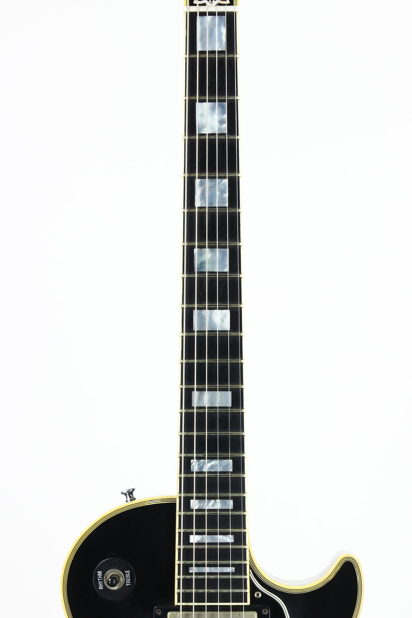2002 Gibson '68 Les Paul Custom Black Beauty 1968 with Nickel Hardware Electric Guitar