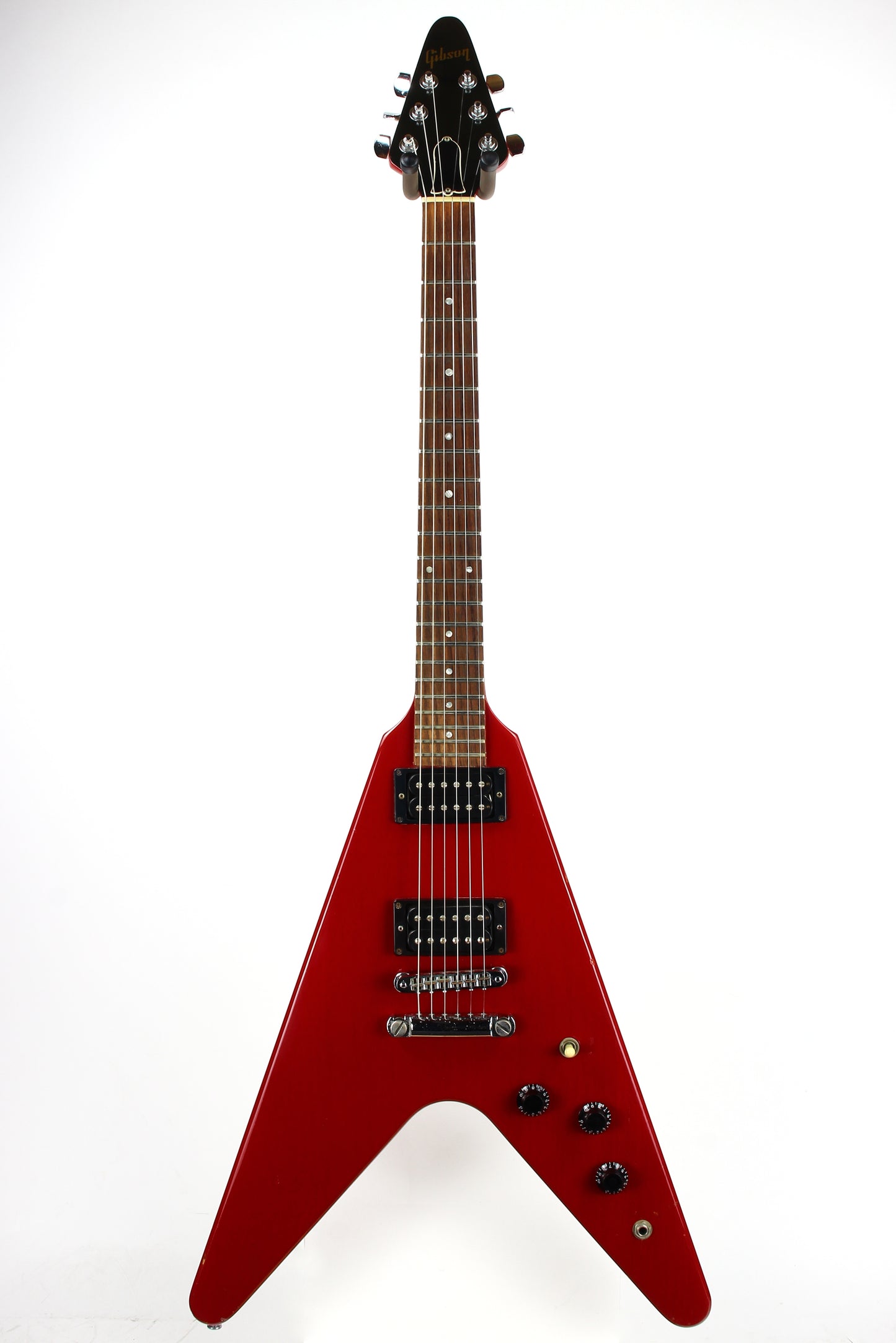 1984 Gibson Flying V I with Stop Bar Tailpiece 1981 - 1988 Red 83 - ALL-ORIGINAL '80s Vintage, NO BREAKS!