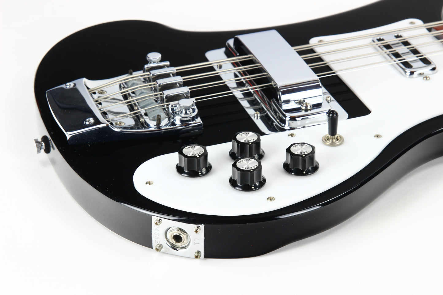 RARE! 2001 Rickenbacker 4003S/8 8-String Bass Jetglo - 4003 S/8 4003S 4000, 4001