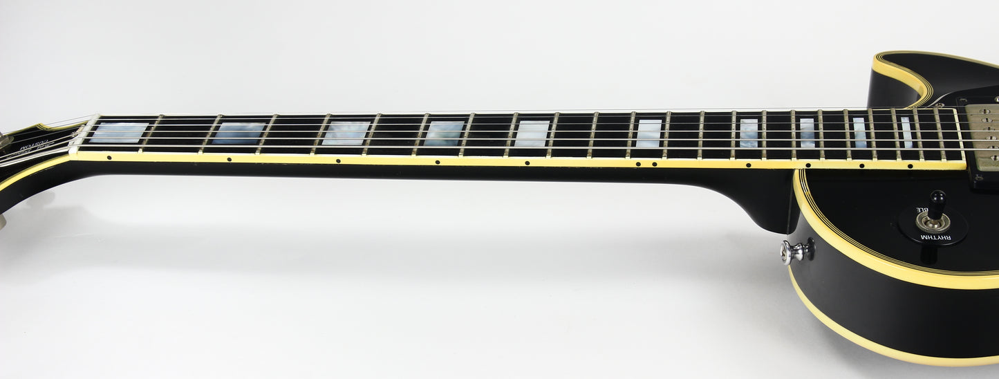 2002 Gibson '68 Les Paul Custom Black Beauty 1968 with Nickel Hardware Electric Guitar