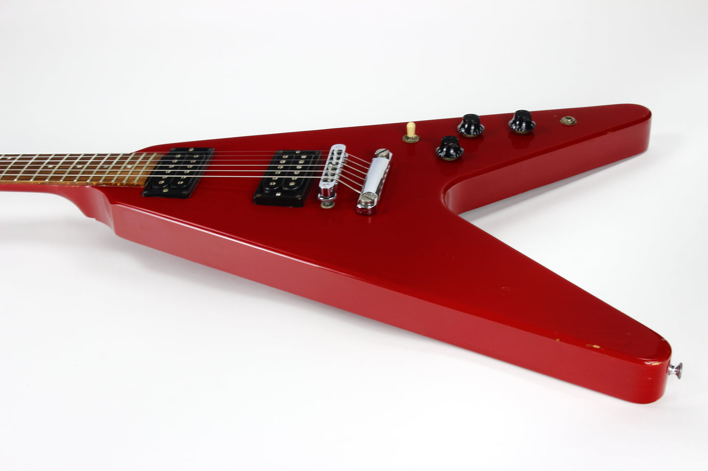 1984 Gibson Flying V I with Stop Bar Tailpiece 1981 - 1988 Red 83 - ALL-ORIGINAL '80s Vintage, NO BREAKS!