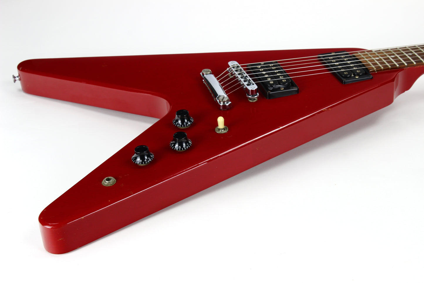 1984 Gibson Flying V I with Stop Bar Tailpiece 1981 - 1988 Red 83 - ALL-ORIGINAL '80s Vintage, NO BREAKS!