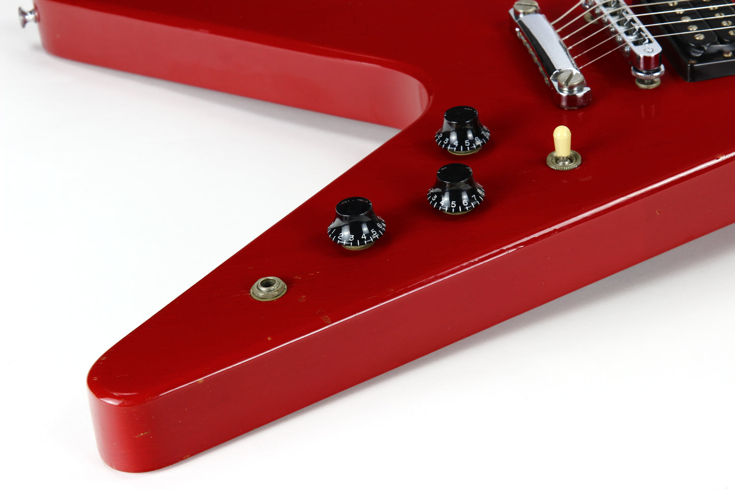 1984 Gibson Flying V I with Stop Bar Tailpiece 1981 - 1988 Red 83 - ALL-ORIGINAL '80s Vintage, NO BREAKS!