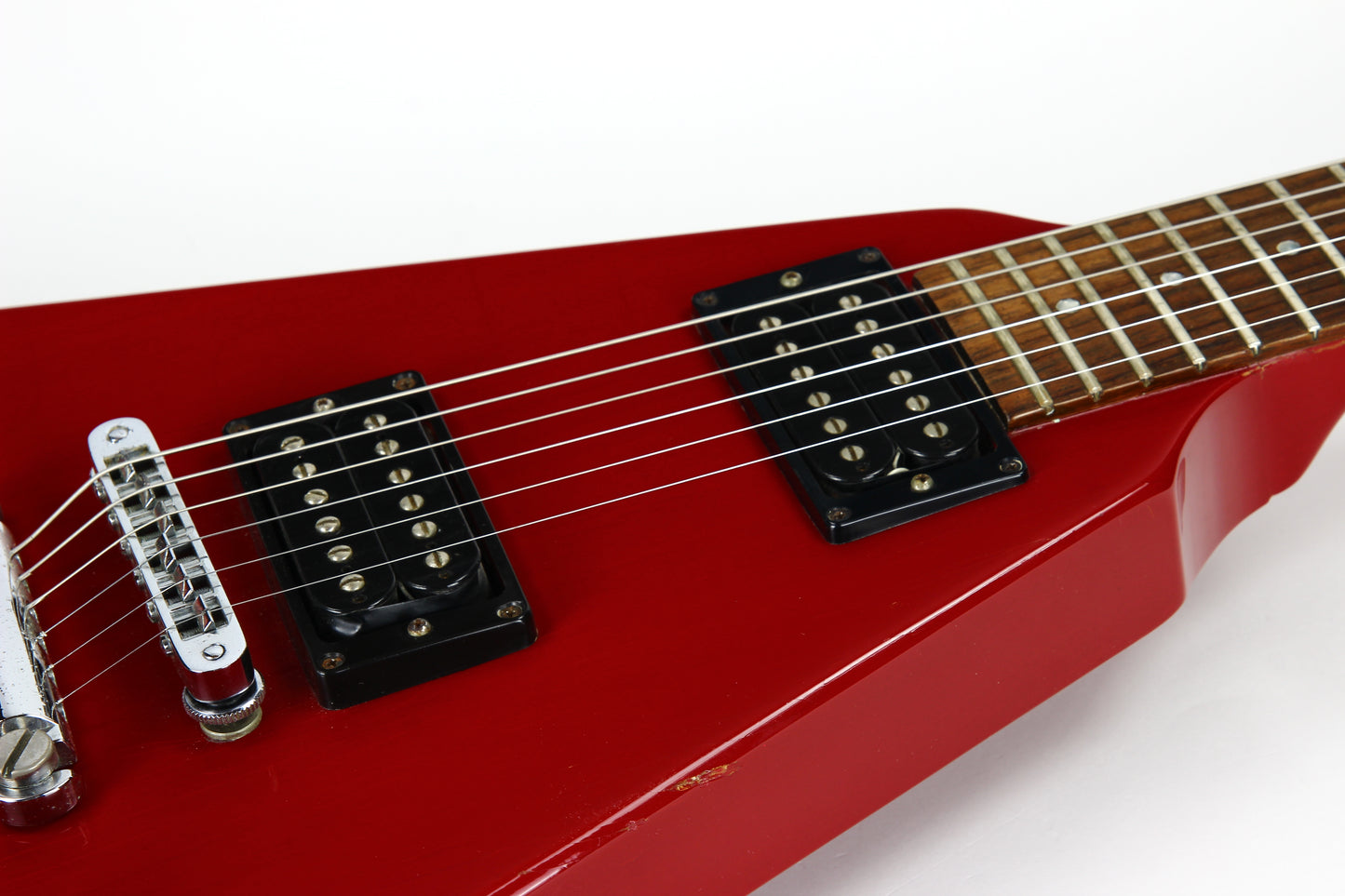 1984 Gibson Flying V I with Stop Bar Tailpiece 1981 - 1988 Red 83 - ALL-ORIGINAL '80s Vintage, NO BREAKS!