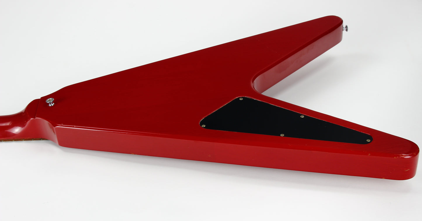 1984 Gibson Flying V I with Stop Bar Tailpiece 1981 - 1988 Red 83 - ALL-ORIGINAL '80s Vintage, NO BREAKS!