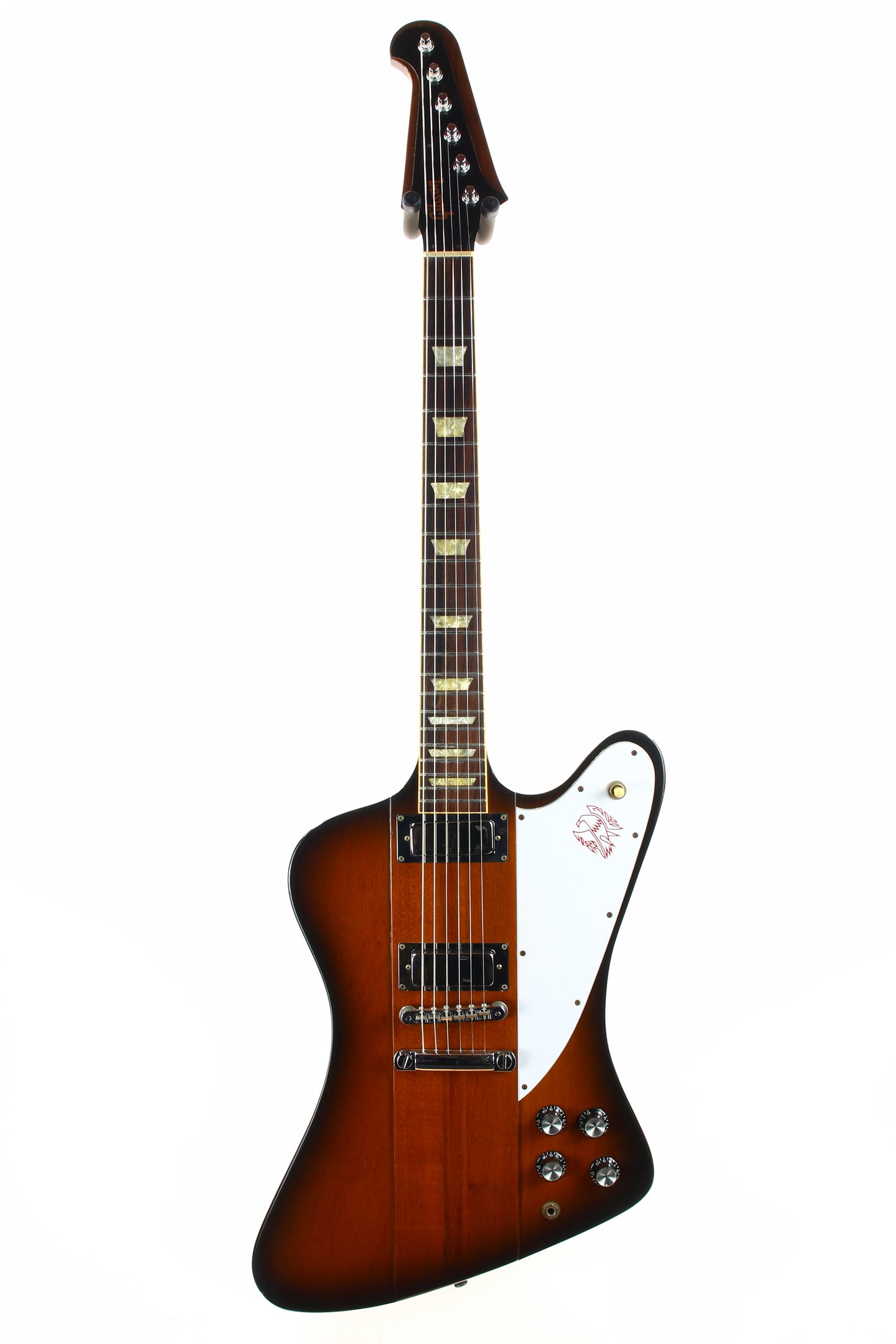 1992 Gibson Firebird V Reverse Reissue Vintage Sunburst - w/ Original Hard Case, Banjo Tuners, Neck Through