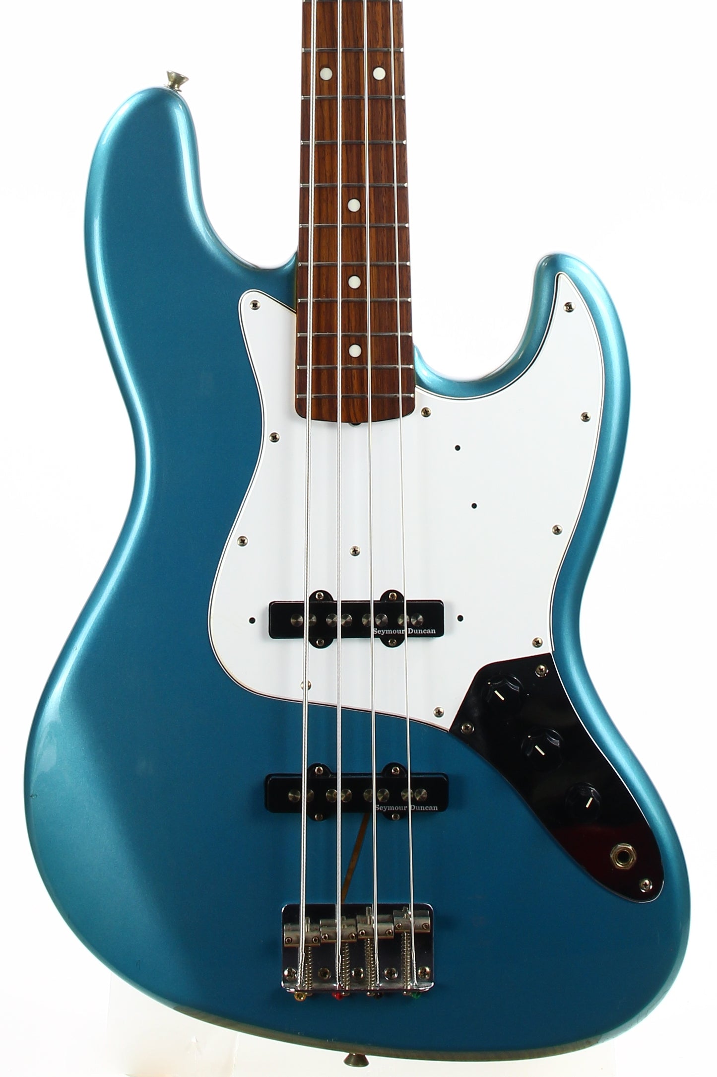 1999 Fender Japan Jazz Bass Ocean Turquoise MATCHING HEADSTOCK JB62 '62 Reissue CIJ