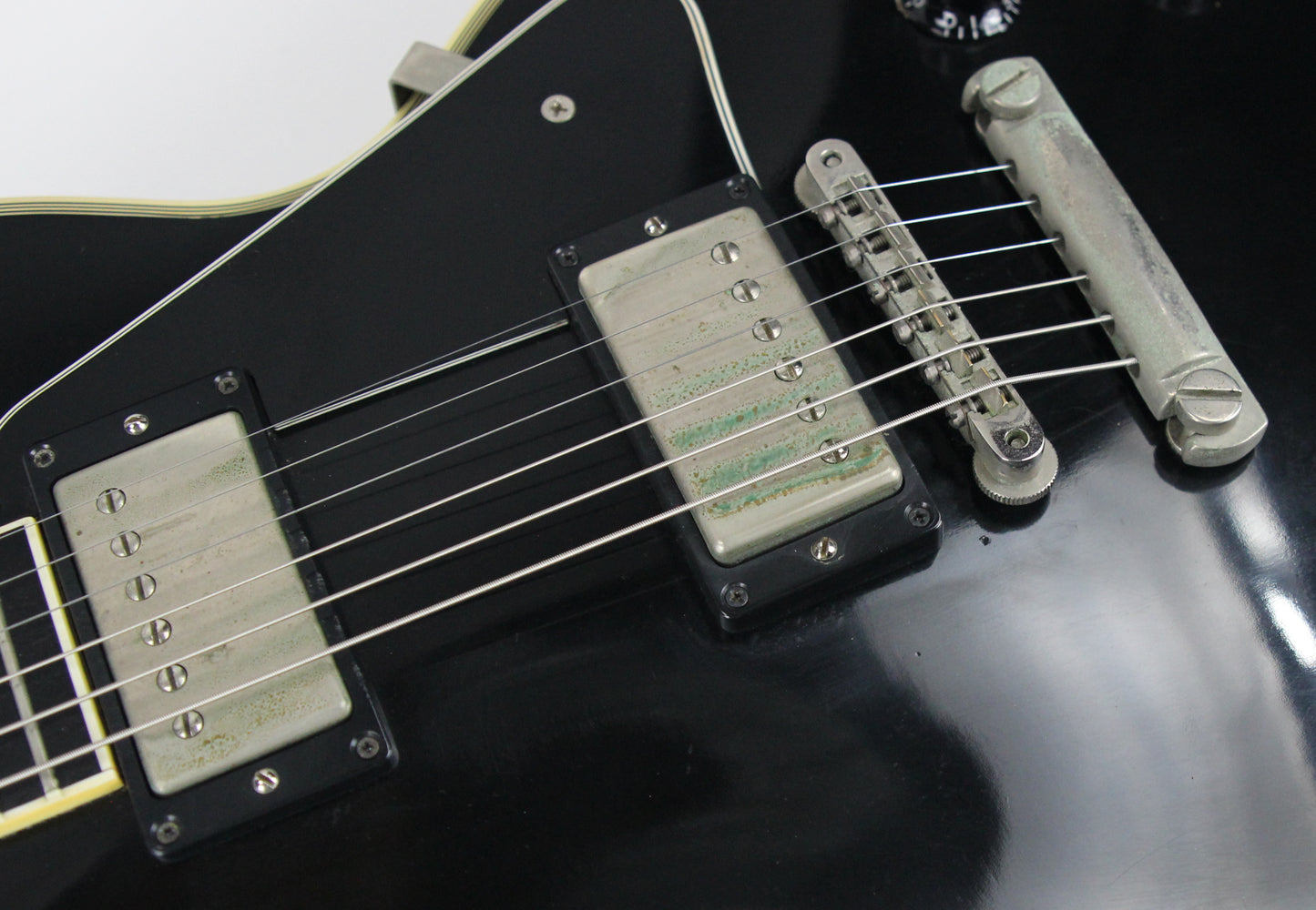 2002 Gibson '68 Les Paul Custom Black Beauty 1968 with Nickel Hardware Electric Guitar