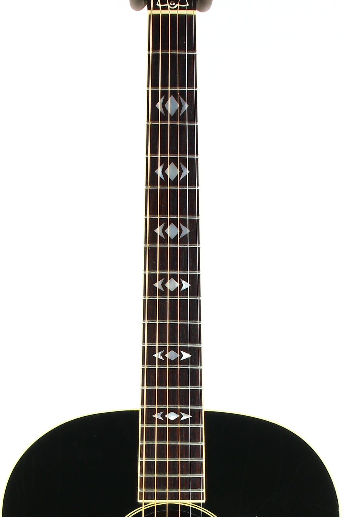 PROTOTYPE BY REN FERGUSON! 1990 Gibson Advanced Jumbo AJ Acoustic Dreadnought Guitar, Master Built - Sunburst, Rosewood