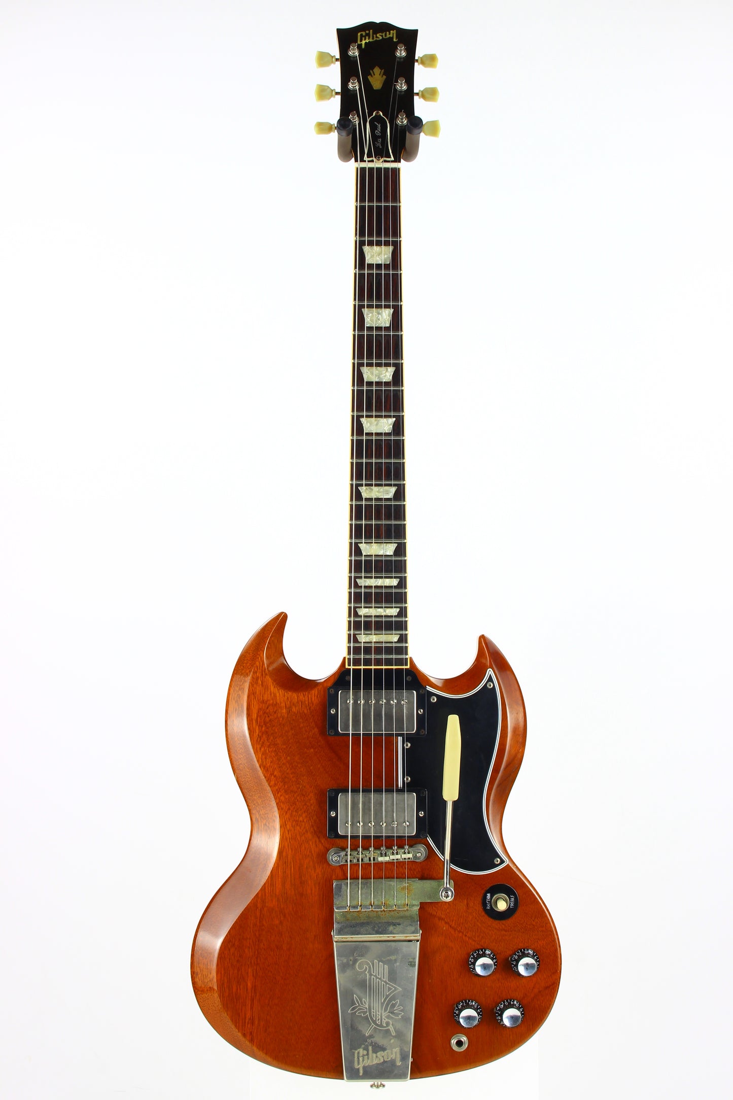 2000 Gibson Custom Shop Historic '61 Les Paul Murphy Aged - Faded Heritage Cherry, Maestro Lyre Vibrola!