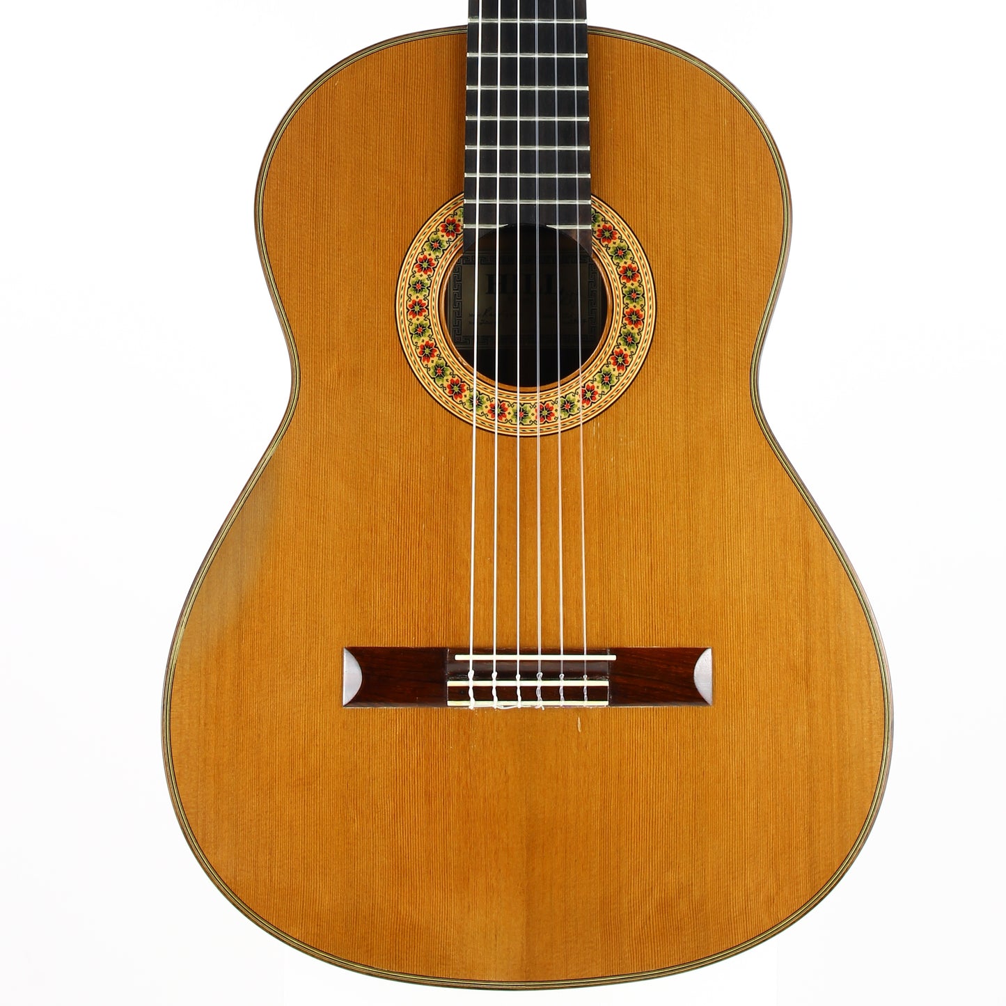 2005 Kenny Hill Rodriguez Master Series - French Polish, Made in USA, Classical Nylon Acoustic Guitar