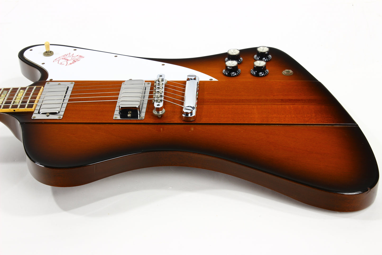 1992 Gibson Firebird V Reverse Reissue Vintage Sunburst - w/ Original Hard Case, Banjo Tuners, Neck Through