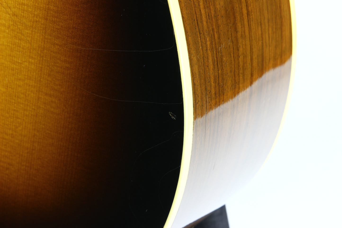 PROTOTYPE BY REN FERGUSON! 1990 Gibson Advanced Jumbo AJ Acoustic Dreadnought Guitar, Master Built - Sunburst, Rosewood