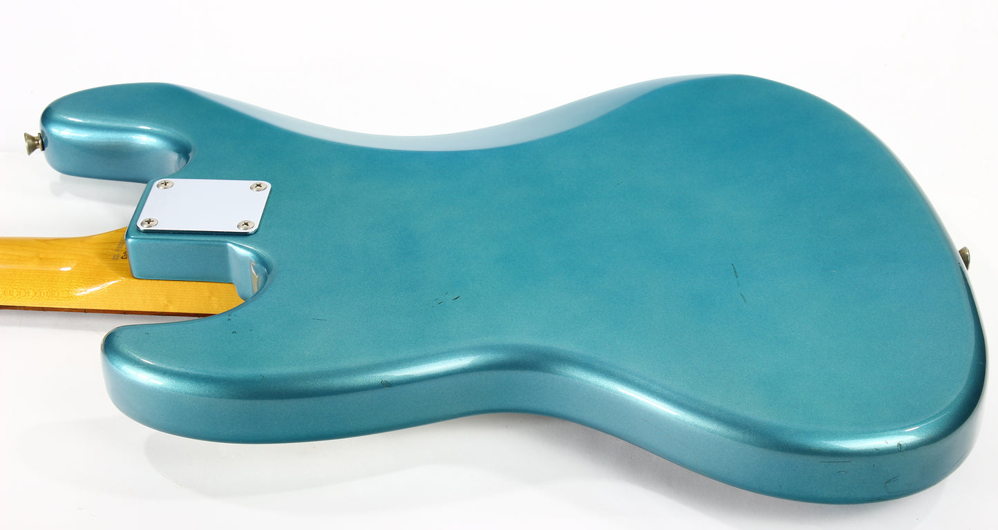 1999 Fender Japan Jazz Bass Ocean Turquoise MATCHING HEADSTOCK JB62 '62 Reissue CIJ