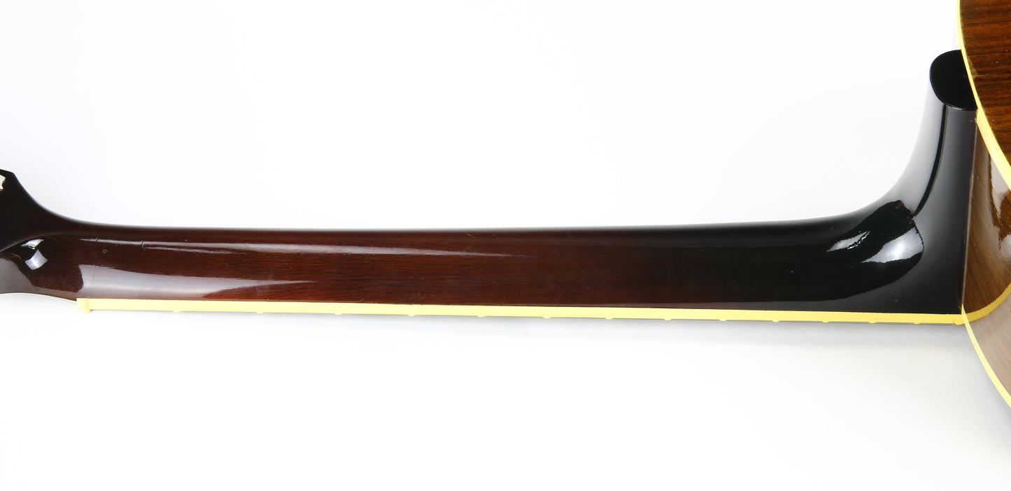 PROTOTYPE BY REN FERGUSON! 1990 Gibson Advanced Jumbo AJ Acoustic Dreadnought Guitar, Master Built - Sunburst, Rosewood