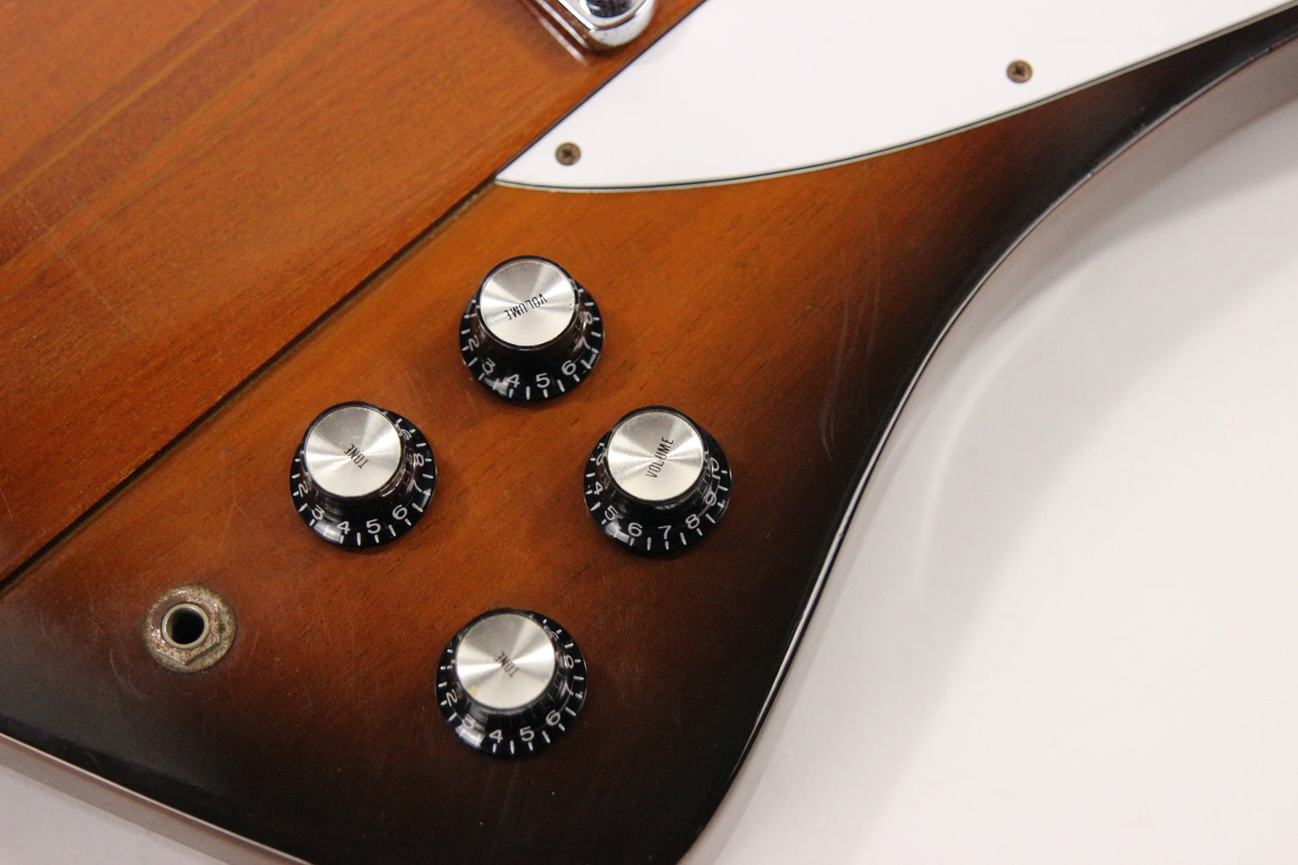 1992 Gibson Firebird V Reverse Reissue Vintage Sunburst - w/ Original Hard Case, Banjo Tuners, Neck Through