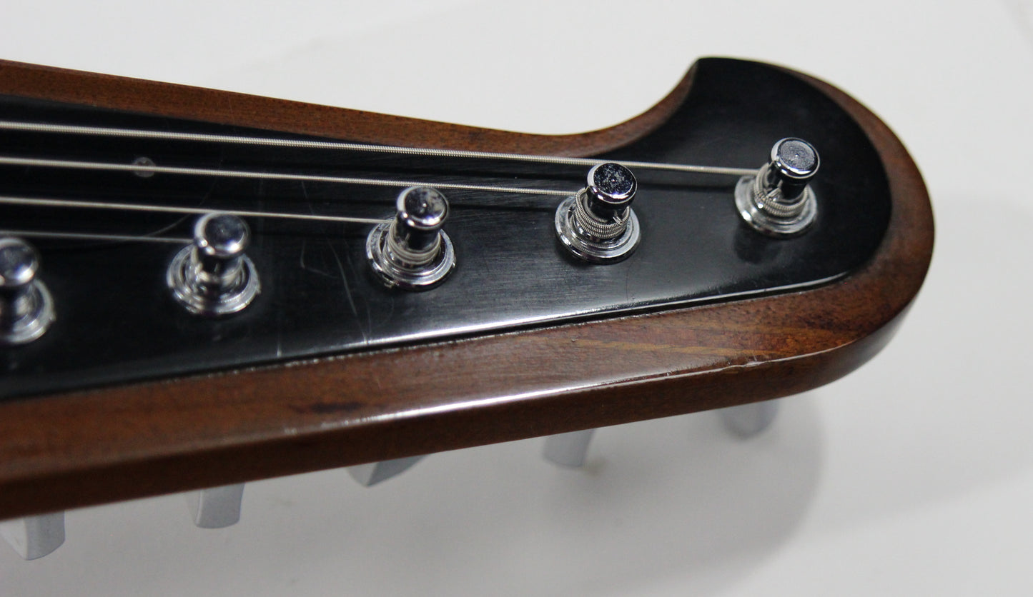 1992 Gibson Firebird V Reverse Reissue Vintage Sunburst - w/ Original Hard Case, Banjo Tuners, Neck Through