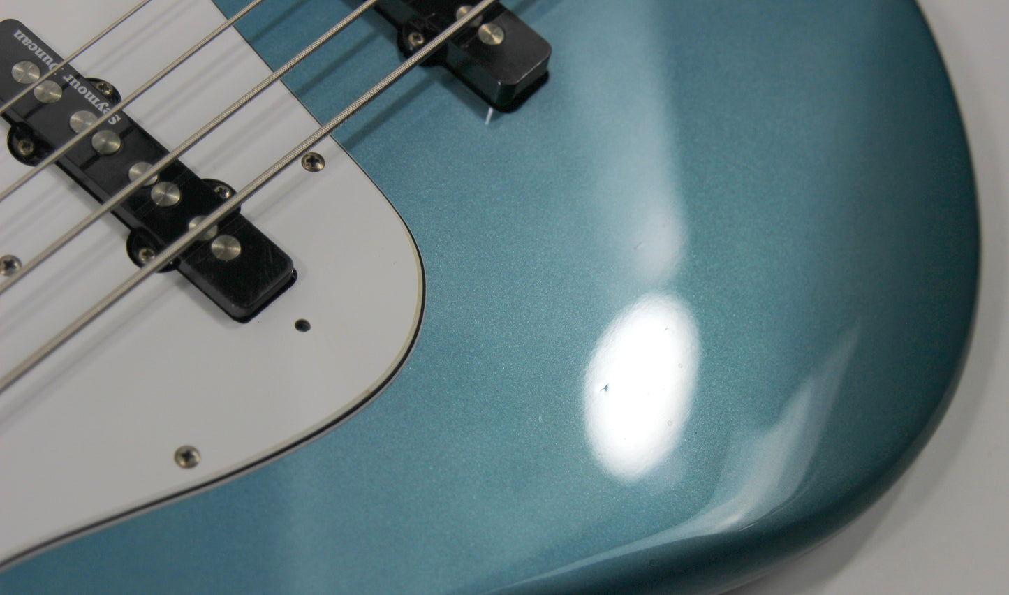 1999 Fender Japan Jazz Bass Ocean Turquoise MATCHING HEADSTOCK JB62 '62 Reissue CIJ