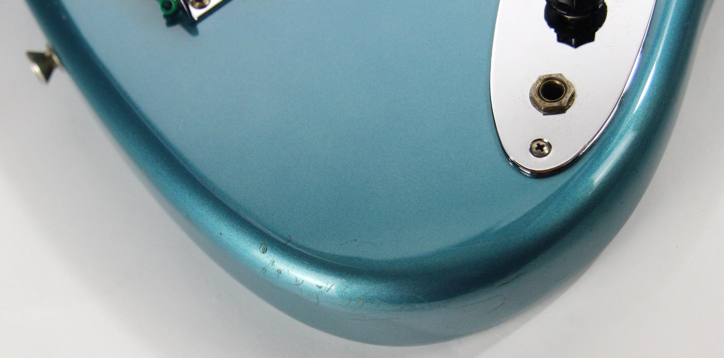 1999 Fender Japan Jazz Bass Ocean Turquoise MATCHING HEADSTOCK JB62 '62 Reissue CIJ