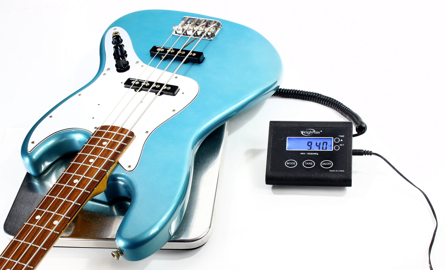 1999 Fender Japan Jazz Bass Ocean Turquoise MATCHING HEADSTOCK JB62 '62 Reissue CIJ